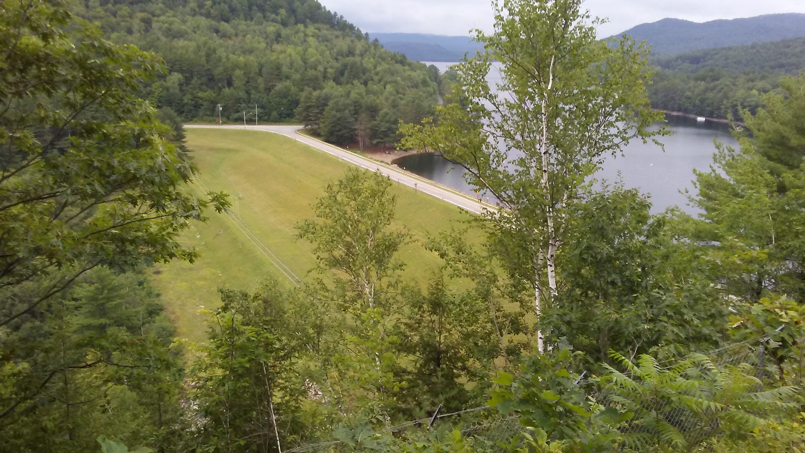 The Conklingville Dam that created Great Sacandaga Lake