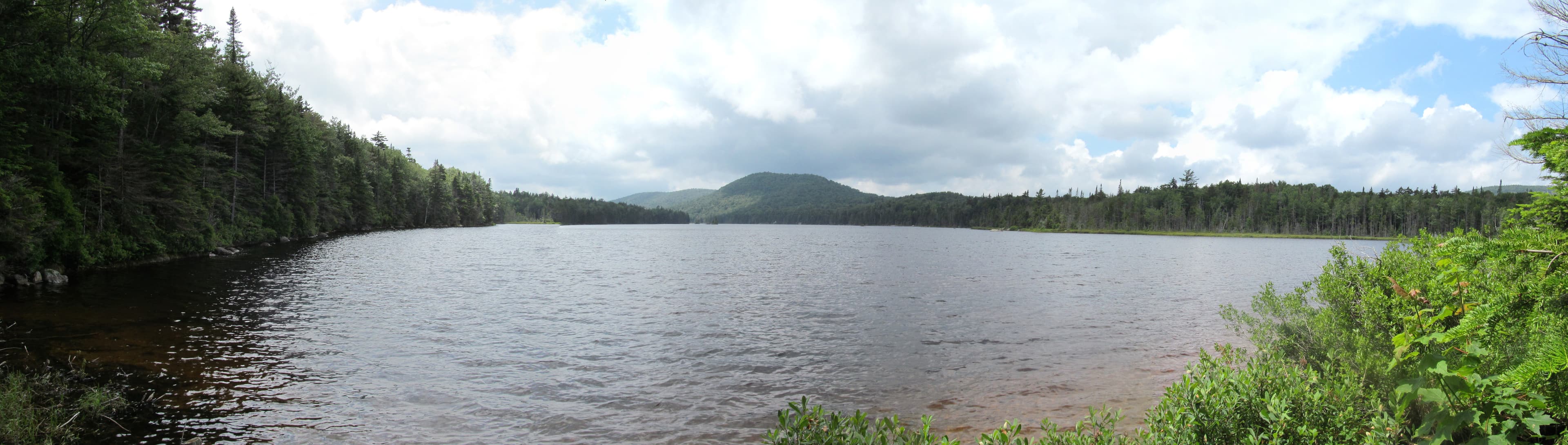 Lake vista near the Northville–Lake Placid Trail